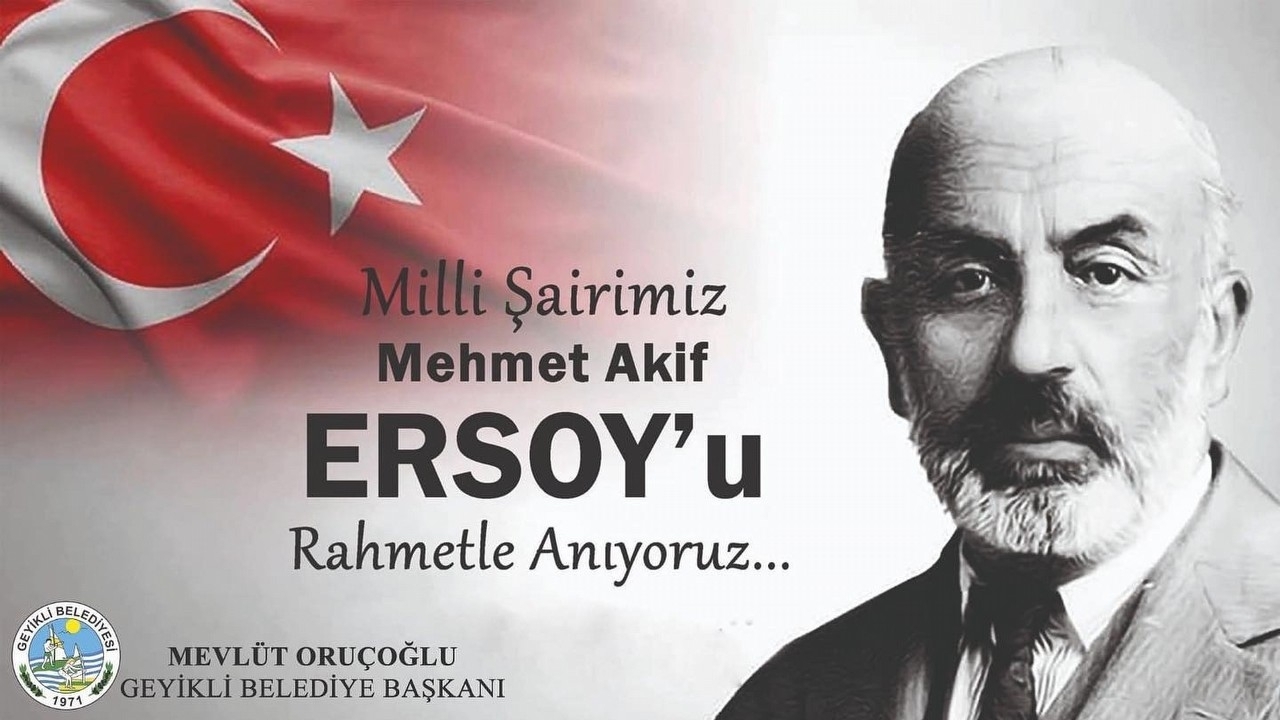 İstiklal Marşı'mızın Yazarı Milli Şairimiz Mehmet Akif Ersoy'u vefatının 87.yılında rahmet ve minnetle anıyorum
